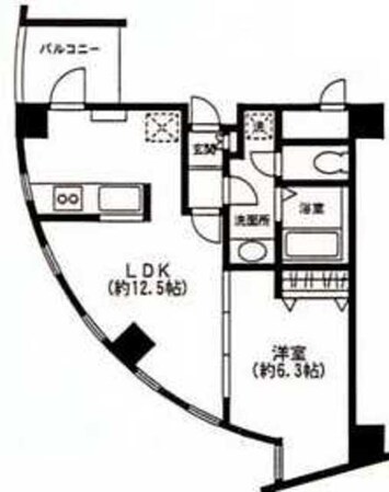 ウィルテラス新代田の物件間取画像